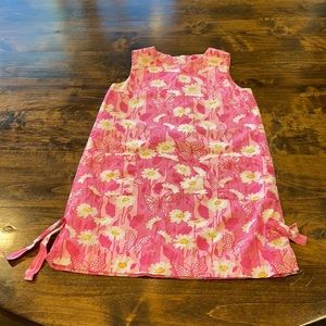 Lilly Pulitzer pink shift dress, girls size 8 🌸